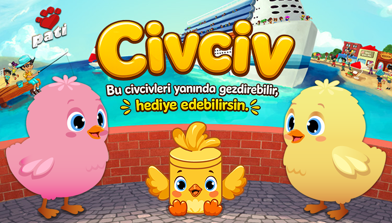 Civciv Paketi Sanalika'da!